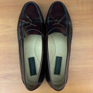 Men's Size 11 Wine-Colored G.H. Bass and Co. Loafers with tassles